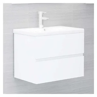 vidaXL Waschtischunterschrank 60 x 38,5 x 45 cm Weiß
