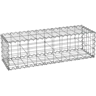Estexo Gabione Steingabionen Steinkorb 100 x 30 x 30 cm