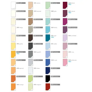 Estella Zwirn Jersey Spannbetttuch | Spannbettlaken für Boxspringbetten und Wasserbetten | Deutsche Markenqualität | 180x200 cm bis 180x220 cm | Farbe Sand 180