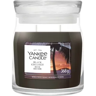 Yankee Candle Black Coconut mittelgroße Kerze 368g
