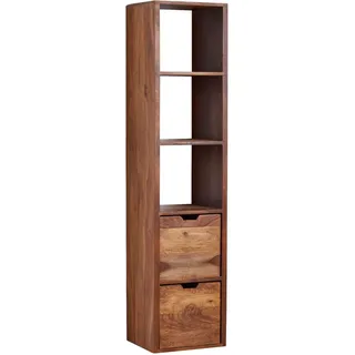 Wohnling Wandregal 35 x 150 x 30 cm Braun