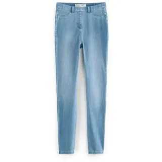 Next Jeansleggings Denim-Leggings aus Jersey (1-tlg) blau 21 (GB: 14 Petite)