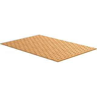 Eisl Bambus Badematte Braun 70 x 50 cm