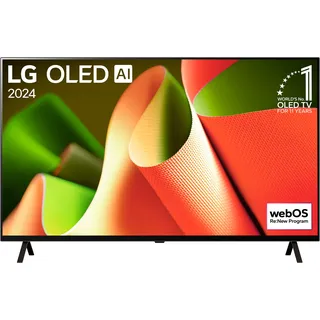 LG OLED-Fernseher "OLED55B4ELA", G (A-G), schwarz, 55, Fernseher, Topseller