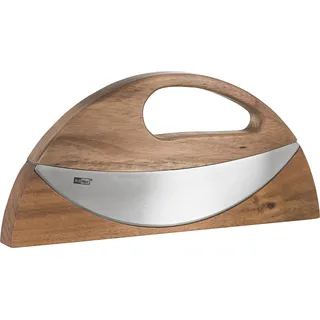 AdHoc Wave Wiegemesser 2-schneidig 0 cm Braun