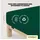 90 x 200 - 100 x 200 cm green deep