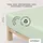 Baumwolle 140 x 200 - 160 x 220 cm green light