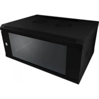 ALLNET ALL-SMC6412SCHWARZ Rack Gehäuse - 12 HE - Schwarz