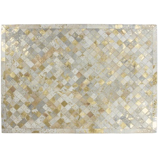 Kayoom Teppich Lavish 210 Elfenbein / Gold 160 x 230 cm