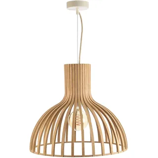 Hängelampe Decken Lampe Holz Eiche Beleuchtung Doktorvolt DV-6122-LR-01