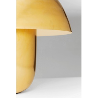 KARE DESIGN Tischleuchte Mushroom Brass Stahl Gold Messing