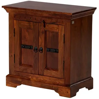 MASSIVMOEBEL24.DE Kommode Akazie 65 x 65 x 36 cm Braun