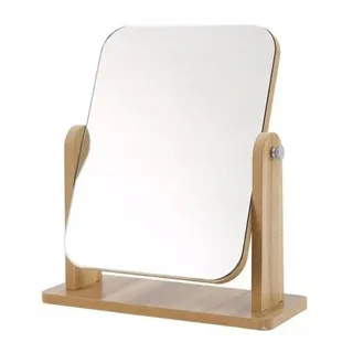 ECARLA Kosmetikspiegel Holz Rechteckig 22x17cm