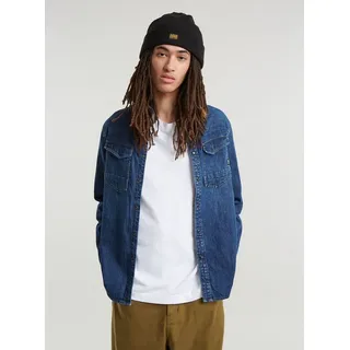 G-Star Dakota Slim Langarmhemd Blau XS