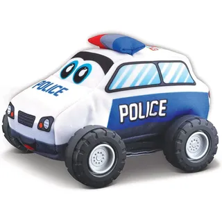 BB Junior 16-89053 - Spielzeugauto - Polizeiauto (blau-weiß, 11,5cm)