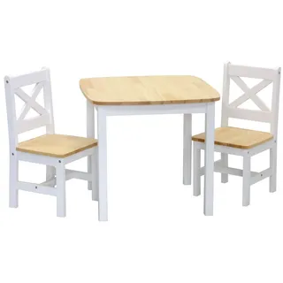 ib style Kindersitzgruppe XEN Kindermöbel Typ:2+1 Sitzgarnitur, (3-tlg), Sitzhöhe: 32cm empfohlen ab 3 Jahre