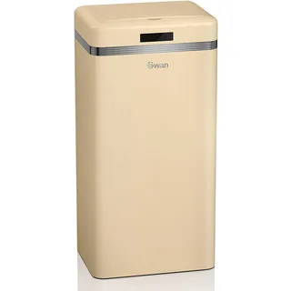 Swan Retro Mülleimer 45 l Creme