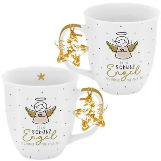 Sheepworld Tasse Tasse Tee- Kaffeetasse Kaffeebecher 40cl Geschenk Sheepworld Grande, Material: Porzellan