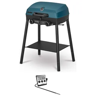 Enders® Gasgrill Explorer II Pro Gas Grill Camping Gasgrill 2 Brenner inkl. Thermometer