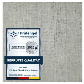 Andiamo Teppichfliesen selbstklebend, robust & 40 x 40 cm