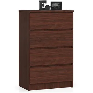 Raumhirsch Furniture Kommode, Dunkelbraun, Holzwerkstoff, Rechteckig, 60x99x40 cm, Wohnzimmer, Kommoden & Sideboards, Kommoden