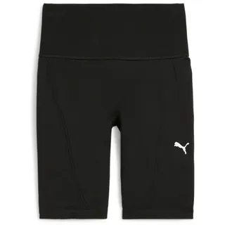 Puma SHAPELUXE SEAMLESS HW 6" SHORT TIGHT Sport-Shorts Schwarz S