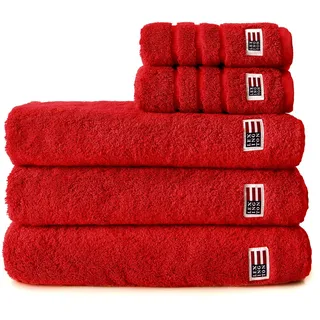 Lexington Original Towel Badetuch, gekämmte Baumwolle, Rot, 150 x 100 x 0,5 cm
