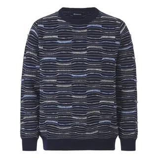 BABISTA Pullover blau / marine / hellgrau / weiß L