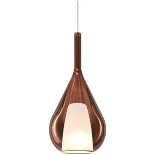 Ideal-Lux Kalique 1-flg. Ø 18 cm rauchfarbenes Kupfer