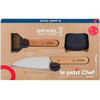 Opinel LE PETIT CHEF Kinder Küchen-Set 3-tlg. Grün