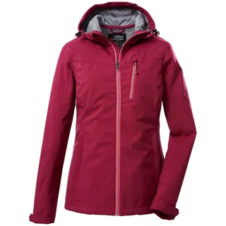 KILLTEC KOS 89 WMN SFTSHLL JCKT, dunkelrose