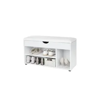 Möbel Kraft Custos 80 x 44 x 0,03 m weiß / weiß