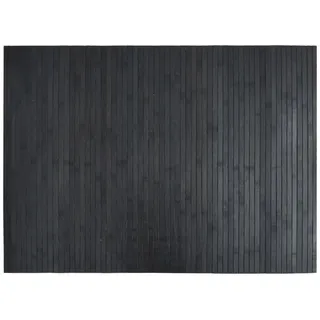 vidaXL Bambusteppich Küchenläufer 70 x 100 cm Grau