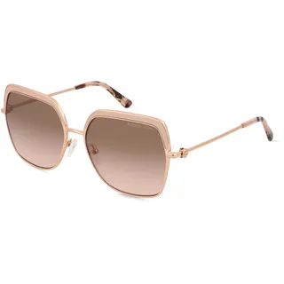 Michael Kors MK1141 Damen-Sonnenbrille Vollrand Quadratisch Metall-Gestell, pink