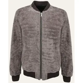 Wendbare leichte Shearling Felljacke Leif Camel Übergangsjacke - Größe: L - L