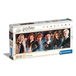 Clementoni Puzzle 39639 Panorama - Harry Potter, 1000 Teile, ab 14 Jahre