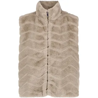 Cartoon Plüschweste Beige 38