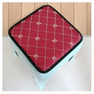 Sitzkissen Stuhlkissen Quadratisch,25x25/35x35/30x30/40x40cm/45x45cm Stuhlauflage,Set Bequem Weiches verdickte Kissen Sitzpolster,für Außen Oder Innen,Garten, Büro, Esszimmerstühle(F4,35x35cm(13.8x13.