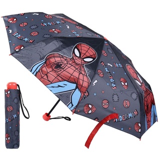CERDÁ LIFE'S LITTLE MOMENTS - Paraguas Plegable Niño de Spiderman - Apertura Manual con Mecanismo Antiviento y Proteccion en las Varillas para Mayor Seguridad - Licencia Oficial Marvel