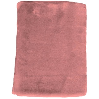 EXKLUSIV HEIMTEXTIL Kuscheldecke Wohndecke Cashmere Touch 150 x 200 cm rosa
