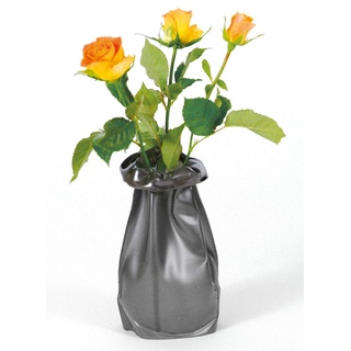 Trendform Le Sack PVC Vase, Frosty, anthrazit