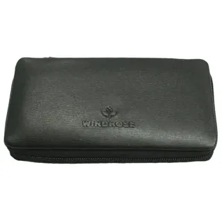 Windrose Ambiance Schmuckkasten Leder 12 cm schwarz