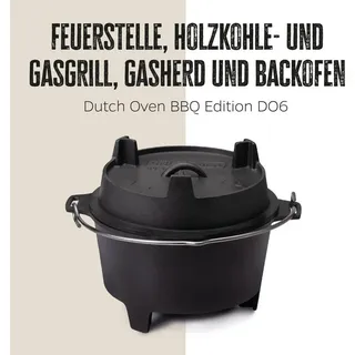 Grillfürst Bratentopf Grillfürst Dutch Oven BBQ Edition DO6