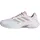 Damen Courtjam Control 3 Tennis Shoes Cloud White/Silver Metallic/Lucid Pink 36 EU
