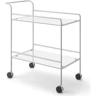 Zack MECOR Servierwagen, Silber