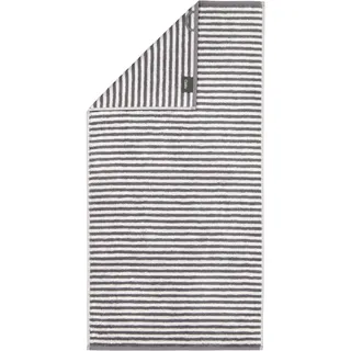 CAWÖ Campus Ringel 955 Gästehandtuch 30 x 50 cm anthrazit