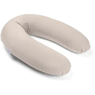 Doomoo Stillkissen Buddy, 180 cm, Bezug aus Bio-Baumwolle, Corduroy Sand