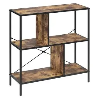 Vicco Fyrk Bücherregal 80 x 79 x 30 cm Braun
