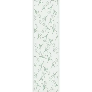 EKELUND MASTER WEAVERS 1692 Tischläufer Tischläufer Snödroppe 35x120 cm, gewebt grün