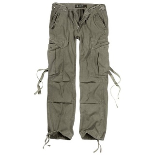 Brandit Cargohose Brandit Damen Ladies M-65 Cargo Pants (1-tlg) grün 28